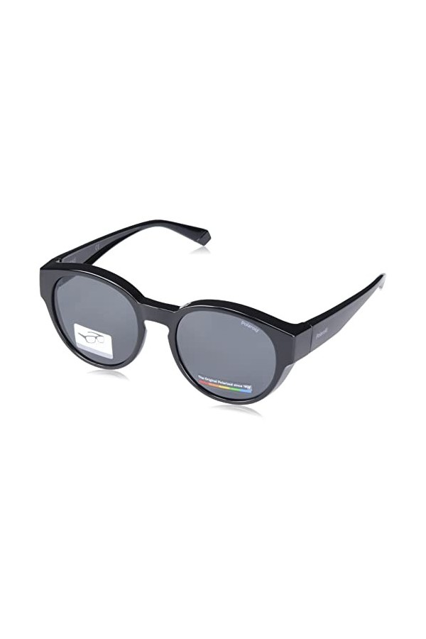 Polaroid Ancillaries PLD 9017/s Sunglasses, 08A/M9 Black Grey, 55 Unisex