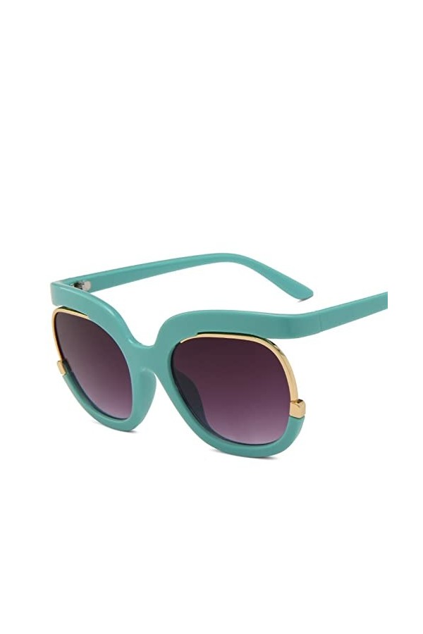 Lunettes de soleil UV400 à grande monture for hommes et femmes, for vacances en plein air, plage, tendance, décontractées, ca