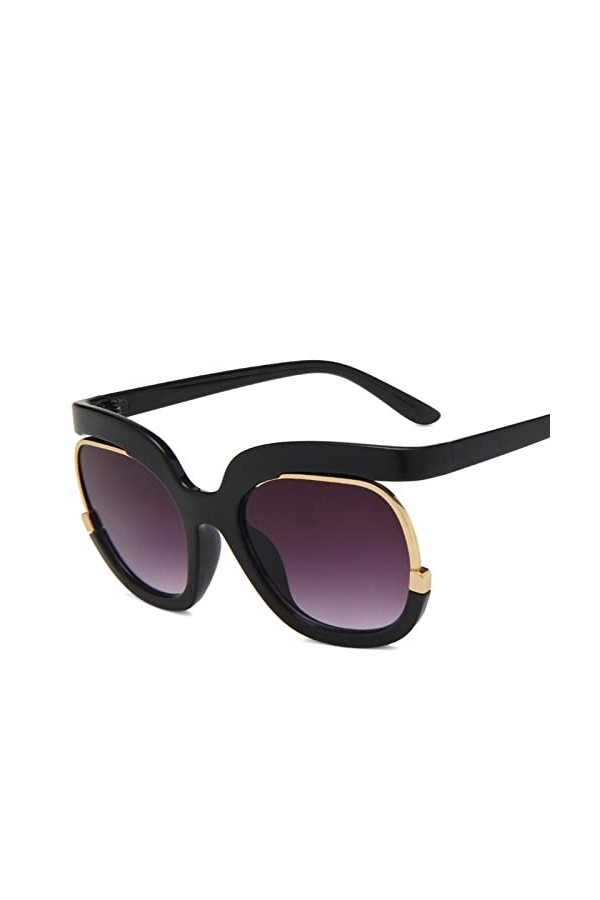 Lunettes de soleil UV400 à grande monture for hommes et femmes, for vacances en plein air, plage, tendance, décontractées, ca