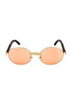 KUELXV Lunettes de soleil Strass Vintage Lunettes De Soleil Femmes De Luxe Diamant Rétro Lunettes De Soleil Hommes Marque Des