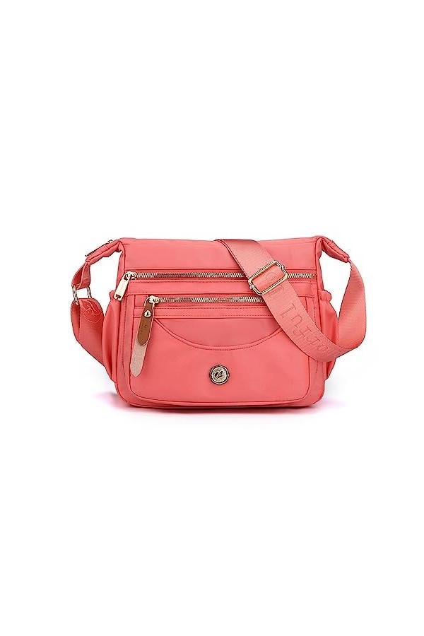 FANDARE Ultraléger Sac bandoulière Femme Sac Besace Sac Porté épaule Sacs à bandoulière avec bandoulière Large réglable Sac d