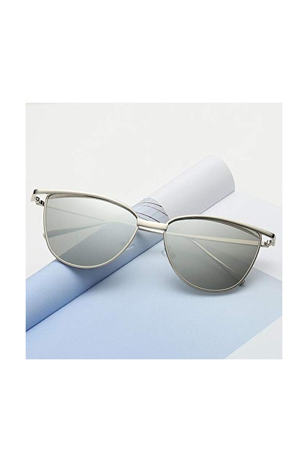 SAGIUSDM Lunettes de Soleil Rouges, Teintes Vintage lentilles de Couleur, Verres de Lunettes de Soleil Jaunes pour Femmes, Gr