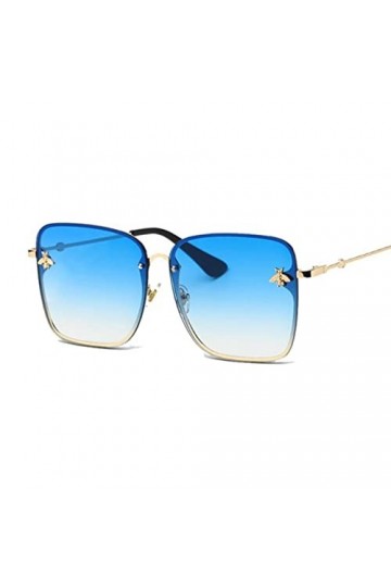 SUYGGCK Lunettes de Soleil Polarisées Lunettes De Soleil Carrées Femmes Vintage Shades Men Uv400 Femme De Lunettes Surdimensi