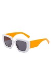 EkeNoz Lunettes de soleil rétro for hommes et femmes, vacances en plein air, tendance, Sport de banlieue, UV400, cadeau Colo