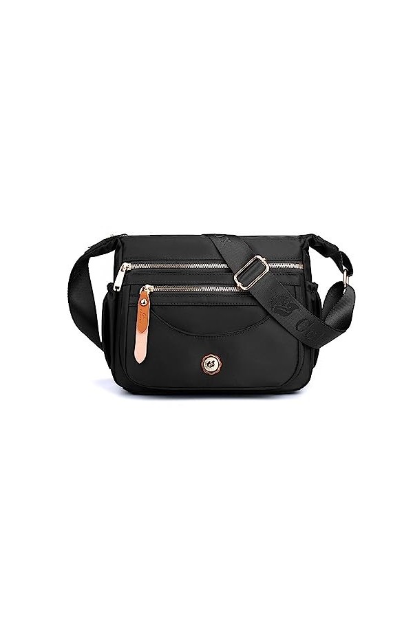 FANDARE Ultraléger Sac bandoulière Femme Sac Besace Sac Porté épaule Sacs à bandoulière avec bandoulière Large réglable Sac d