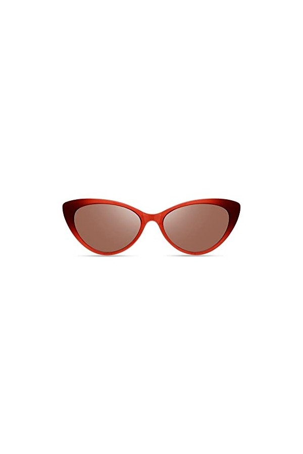 MODO & ECO Iona Clip on Lunettes de Soleil, Framboise Raspberry , 53 Femme