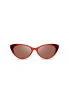MODO & ECO Iona Clip on Lunettes de Soleil, Framboise Raspberry , 53 Femme