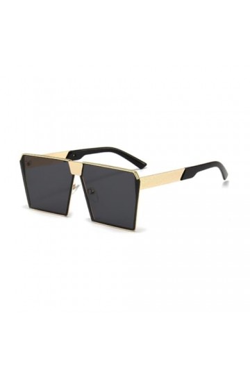 MUTYNE Lunettes de Soleil carrées pour Hommes Lunettes de Soleil surdimensionnées de Luxe Femmes Tendance Soleil Vintage Stea