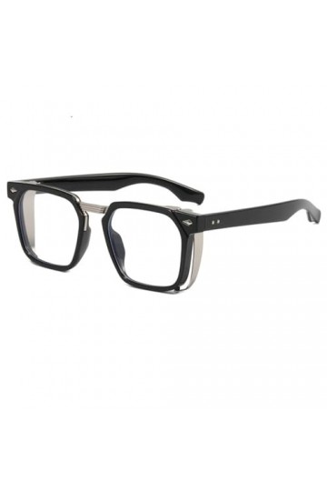 MUTYNE Lunettes de Soleil Punk de Mode pour Hommes Lunettes Steampunk carrées Vintage Lunettes de Soleil de Luxe Femmes Tenda