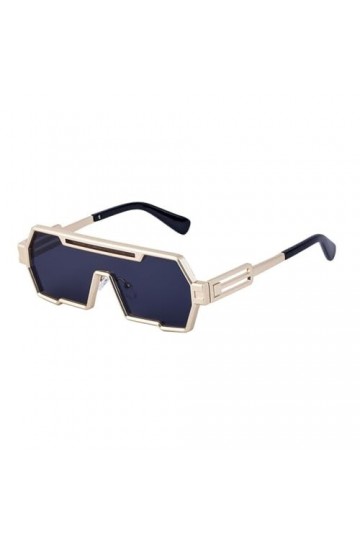 MUTYNE Lunettes de soleil Steampunk pour hommes lunettes de soleil vintage surdimensionnées femmes lunettes rétro punk tendan