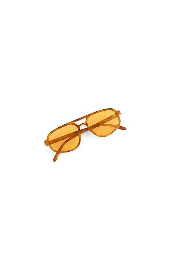 Bilge Karga Hanry Lunettes de soleil unisexe UV400, Orange