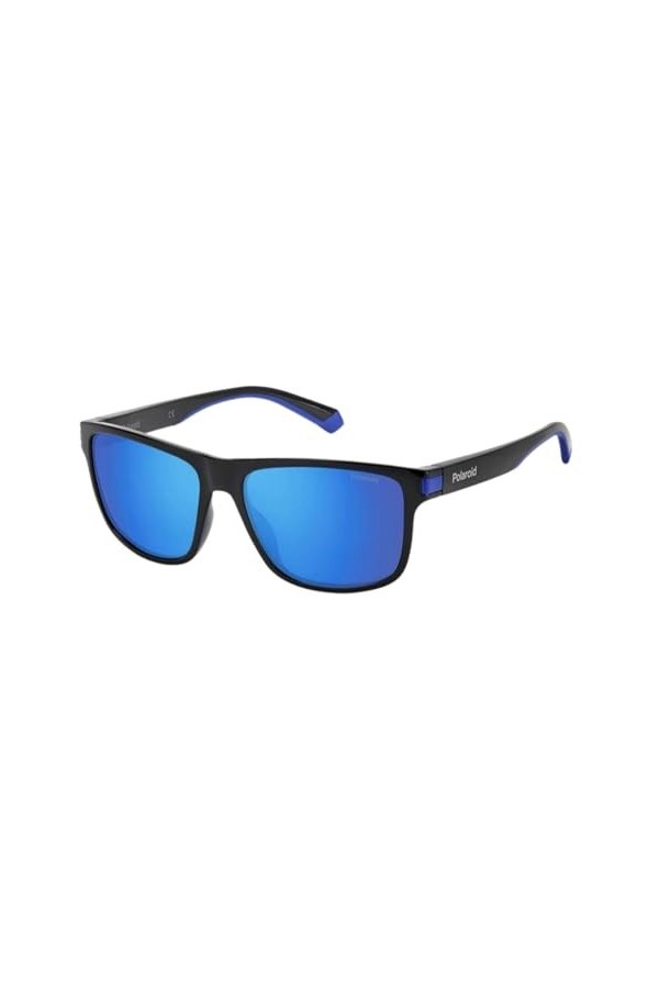 Polaroid PLD 2123/s Sunglasses, D51/5X Black Blue, L Unisex