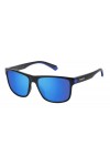 Polaroid PLD 2123/s Sunglasses, D51/5X Black Blue, L Unisex