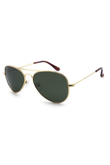 SunCristal Classique petit visage hommes femmes ado Jeunesse UV Protection polarisées lentille métal lunettes de soleil Montu