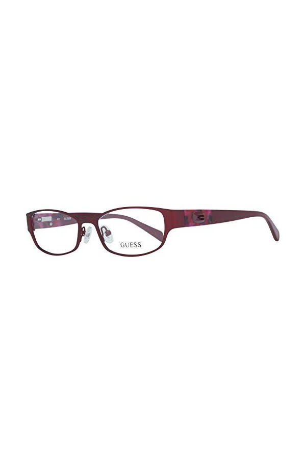 Guess Brille Gu2412 O92 52 Lunettes de Soleil, Rouge Rot , 52.0 Femme