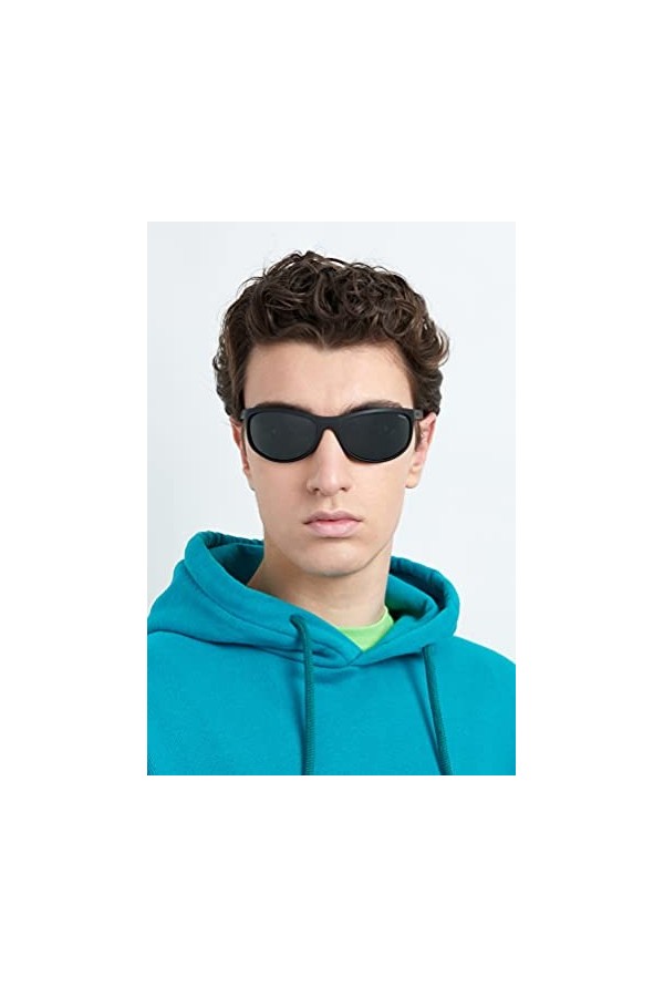 Polaroid Mixte P7334 Rc 9ca Sunglasses, Noir Black/Green , 63 EU