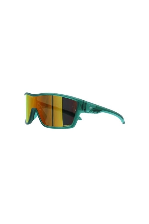 SURF MONKEY Lunettes de soleil Sport Homme/Femme - TR90 - Lunettes légères pour Vélo et Sports de Plein Air Vert 
