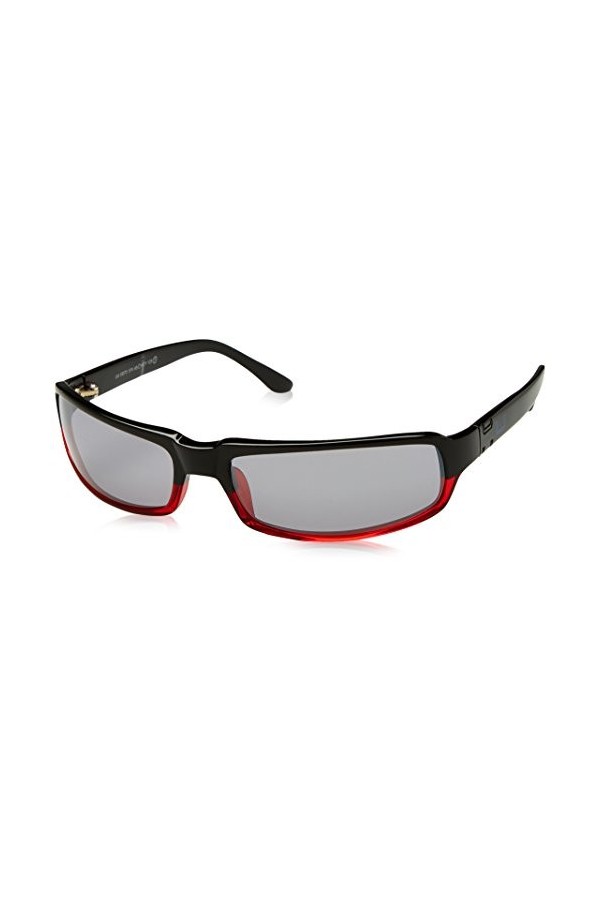 Adolfo Domínguez Ua-15073-574 Lunettes de soleil Noir/rouge 65 pour femme