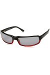Adolfo Domínguez Ua-15073-574 Lunettes de soleil Noir/rouge 65 pour femme