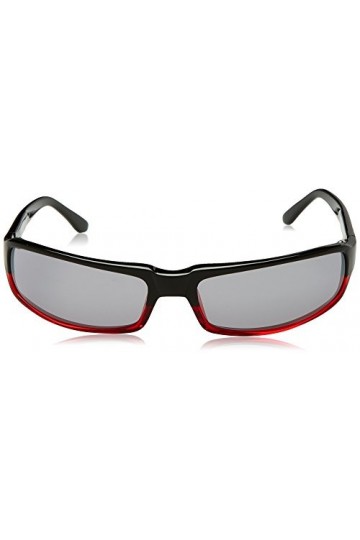 Adolfo Domínguez Ua-15073-574 Lunettes de soleil Noir/rouge 65 pour femme