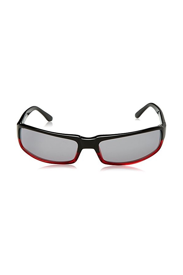 Adolfo Domínguez Ua-15073-574 Lunettes de soleil Noir/rouge 65 pour femme