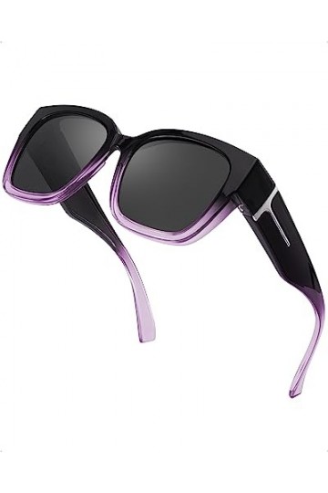 SIPHEW Fit Over Lunettes de soleil polarisées pour homme et femme