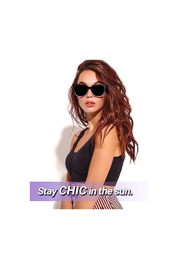 SIPHEW Fit Over Lunettes de soleil polarisées pour homme et femme