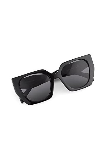 Bilge Karga Storm Lunettes de Soleil Femme Homme Unisexe UV400, Noir