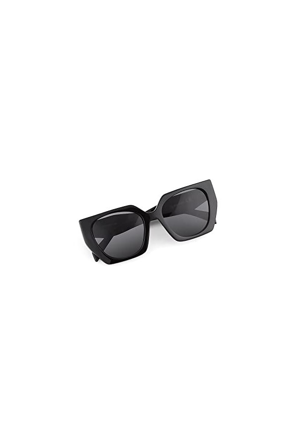 Bilge Karga Storm Lunettes de Soleil Femme Homme Unisexe UV400, Noir