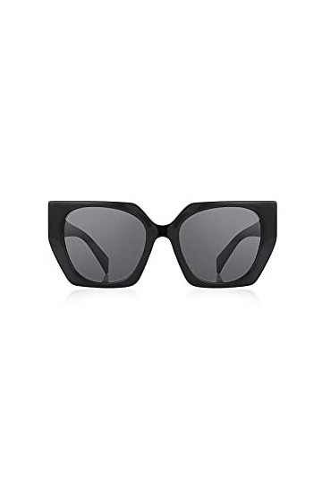 Bilge Karga Storm Lunettes de Soleil Femme Homme Unisexe UV400, Noir