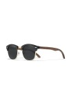 KINGSEVEN Lunettes de soleil faites à la main en bois de noyer noir 2023 pour hommes protection UV400 polarisées lunettes rét