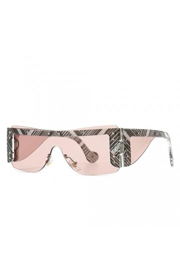 Lunettes de Soleil surdimensionnées pour Hommes et Femmes, Grandes Lunettes de Soleil carrées, 2, Taille Unique