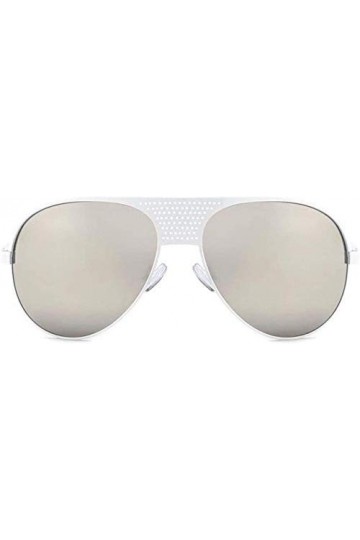 NIUASH Lunettes de Soleil polarisées Le Plus récent Luxe Italien Noir Lunettes de Soleil Miroir Vintage rétro Lunettes de Sol