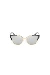 NIUASH Lunettes de Soleil polarisées Dames Miroir Lunettes de Soleil Mode Rose Lunettes lentille Plate réfléchissante Femme L