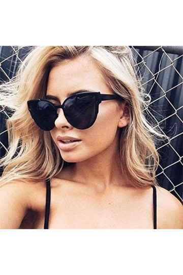 ZYIZEE Lunettes de Soleil Dames Miroir Lunettes de Soleil Mode Rose Lunettes lentille Plate réfléchissante Femme Lunettes de 