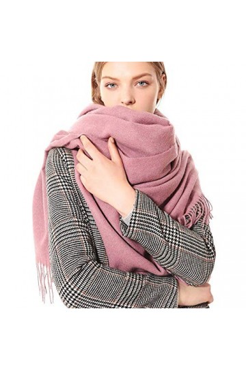 W.Best Écharpe Femmes Élégant Cachemire Foulards Pashmina Pour Automne Hiver Écharpea Chaud de Grande Taille, 200 * 70 cm,Ws0