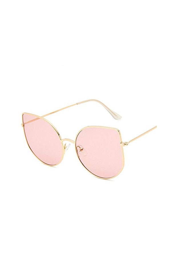SAGIUSDM Lunettes de Soleil pour Femmes Lunettes de Soleil rétro pour Femmes Lunettes pour Dames, Gold Tea