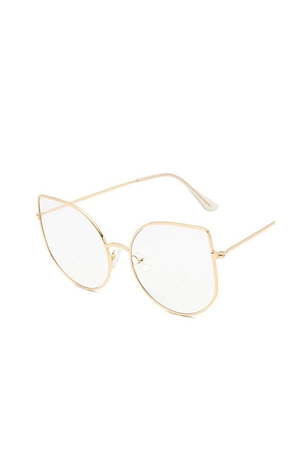 SAGIUSDM Lunettes de Soleil pour Femmes Lunettes de Soleil rétro pour Femmes Lunettes pour Dames, Gold Tea