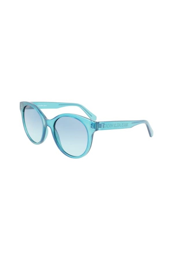 CALVIN KLEIN JEANS CKJ21628S, Lunettes de soleil Femme, PETROL, 53