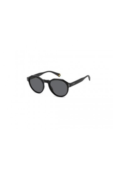 Polaroid Lunettes de Soleil PLD 6207/S 807 52/21/145 Unisexe Adulte Sunglasses, 807/M9 Black, 52 Unisex