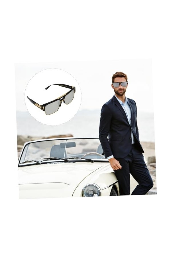 Holibanna 4Pcs Lunettes De Soleil Pour Hommes Lunettes De Plage Lunettes De Soleil Flottantes Lunettes De Soleil En Métal Pou