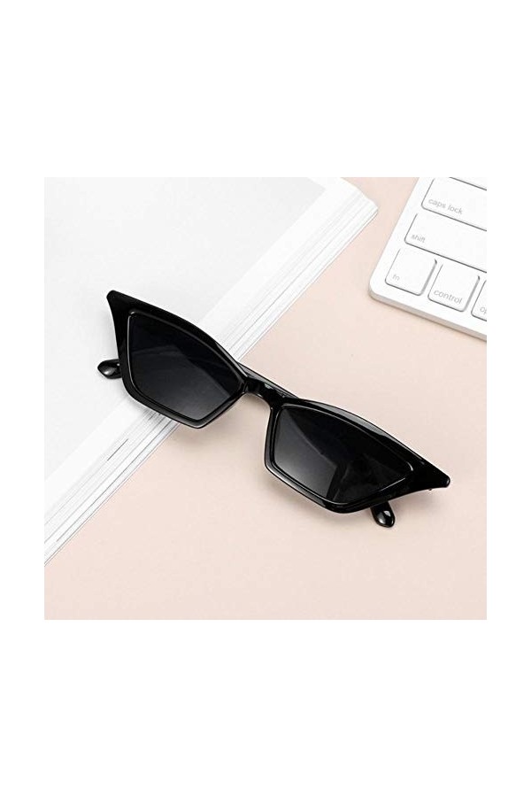 SAGIUSDM Lunettes de Soleil Vintage pour Femmes À la Mode Petit Cadre Lunettes de Soleil Lunettes de Soleil Street Eyewear Tr