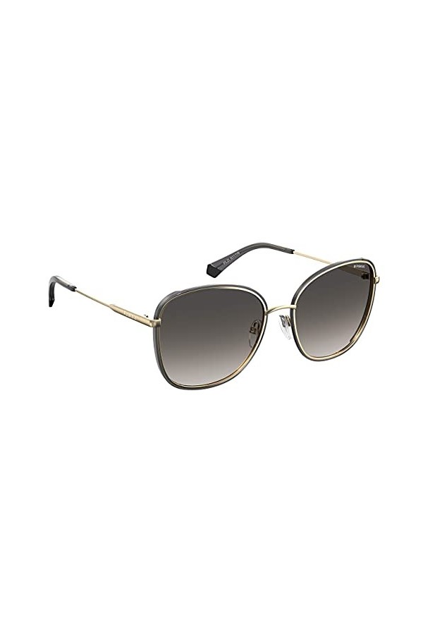 Polaroid Femme Pld 6117/G/S Sunglasses, Rhl/Lb Gold Black, 61 EU