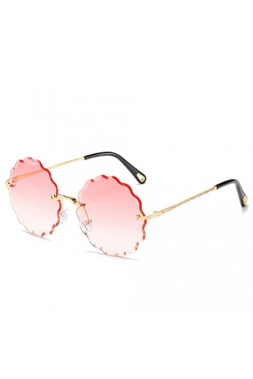 EkeNoz Lunettes de soleil sans cadre for femmes, Style vacances, fête, tendance, Sport de banlieue, UV400, cadeau Color : 2,