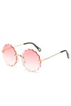EkeNoz Lunettes de soleil sans cadre for femmes, Style vacances, fête, tendance, Sport de banlieue, UV400, cadeau Color : 2,