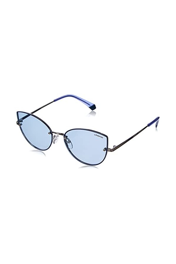 Polaroid PLD 4092/S Lunettes de Soleil, Pall Azur, 58 Femme