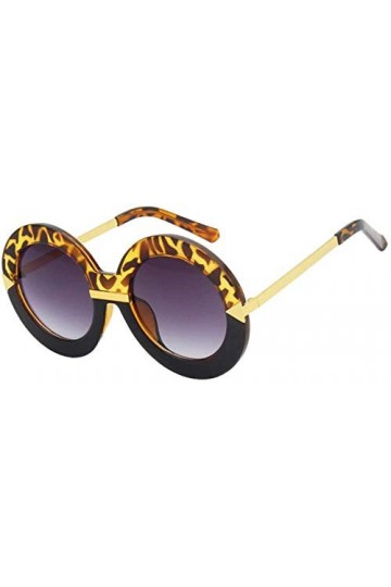 NIUASH Lunettes de Soleil polarisées Mode surdimensionné Cadre Rond Lunettes de Soleil Femmes Lunettes de Soleil de Luxe Cerc