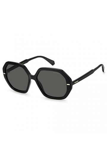 Polaroid PLD 4124/s Sunglasses, 807/M9 Black, L Unisex