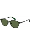 Polaroid PLD 6119/G/Cs Sunglasses, 7ZJ/UC Black Green, 53 Unisex-Adult