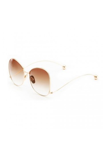 HPIRME Lunettes de soleil rondes miroir Lunettes de soleil pour femmes Lunettes de soleil Contors Leg, 5, Taille unique